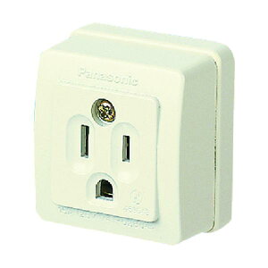 Panasonic �ڒn�p�^�R���Z���g 125V WK3001W