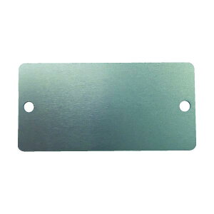 IM ����p�A���~�v���[�g 25×50×0.8 2-��3 4-R2 10���� AL-255H