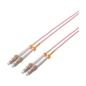 ELECOM ���t�@�C�o�[�P�[�u�� �}���`���[�h 10G LC-LC 3m OC-LCLC5OM3/3��݌Ɍ����