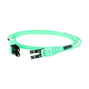 PANDUIT �v�b�V���u����LC�f���v���b�N�X���t�@�C�o�[�p�b�`�R�[�h ���C�U�[ OM3 2m 1�{�� FX2ERQ1Q1SNM002