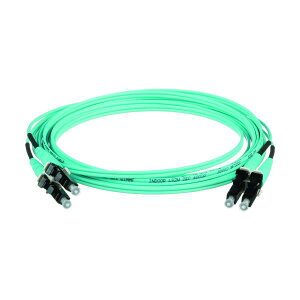 PANDUIT ���t�@�C�o�[�p�b�`�R�[�h OM3(�ᑹ���^�C�v) ���[LC�f���v���b�N�X LSZH 2m FX2ELLNLNSNM002