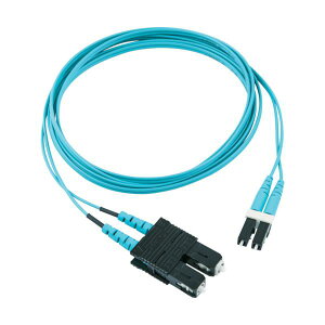 PANDUIT ���t�@�C�o�[�p�b�`�R�[�h OM3(�ᑹ���^�C�v) �В[SC�f���v���b�N�X�В[LC�f���v���b�N�X ���C�U�[ 5m FX2ERLNSNSNM005