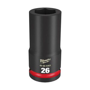 �y�l�����zmilwaukee SHOCKWAVE IMPACT DUTY �f�B�[�v�C���p�N�g�\�P�b�g 3/4�C���`(19mm)�p 26mm 49-66-6401��݌Ɍ����
