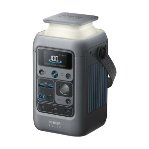 Anker �|�[�^�u���d�� Solix C300 DC Portable Power Station(�_�[�N�O���[) A17265Z1