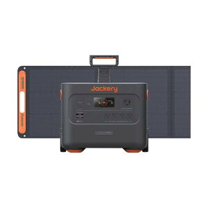 Jackery Solar Generator 2000 Plus �|�[�^�u���d�� �\�[���[�p�l��1�� �Z�b�g SG-2000D-1��݌Ɍ����
