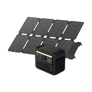 Anker �|�[�^�u���d��+�\�[���[�p�l�� Solix C1000 �u���b�N with Solix PS100(�R���p�N�g) �o���h���Z�b�g CPS1-A1761511��݌Ɍ����