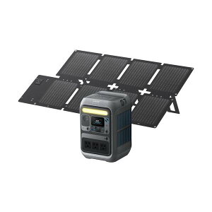 Anker �|�[�^�u���d��+�\�[���[�p�l�� Solix C300 �_�[�N�O���[ with Solix PS60(�R���p�N�g) �o���h���Z�b�g CPS6-A17225Z1