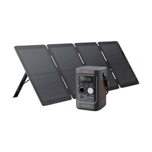 Jackery Solar Generator 300D 40WAir �|�[�^�u���d�� �\�[���[�p�l��1���Z�b�g �������f�� JSG-0304D