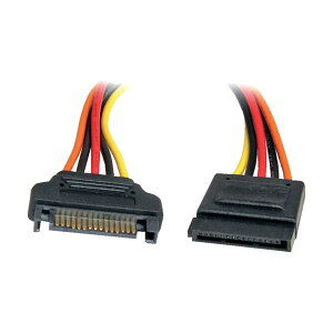 StarTech SATA�d�������P�[�t�J��/30cm/15 - 15�s��/�I�X-�I�X/�V���A��ATA HDD �n�[�h�f�B�X�N�p SATAPOWEXT12