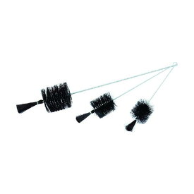 TRUSCO(トラスコ) 理化学ブラシ 瓶洗い用 黒豚毛 スチール柄1号 TBP-T1J