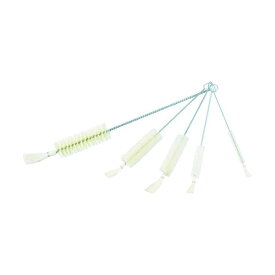 TRUSCO(トラスコ) 理化学ブラシ 注射器用 山羊毛 スチール柄1cc用 TBS-S1J