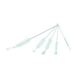 TRUSCO(トラスコ) 理化学ブラシ 注射器用 ナイロン毛 ステンレス柄1cc用 TBS-S1N