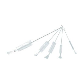 TRUSCO(トラスコ) 理化学ブラシ 注射器用 ナイロン毛 ステンレス柄20cc用 TBS-S20N