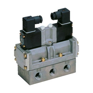 CKD �d���� �p�C���b�g��5�|�[�g�كZ���b�N�X�o���u 4F�V���[�Y 18C Rc1/2 AC200V 4F520-15-AC200V