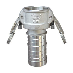 TOYOX �J�����b�N �c�C�����b�N�^�C�v�J�v���[ �z�[�X�V�����N �X�e�����X 633-CL 2-1/2�C���` SST 633-CL-2-1/2-SST