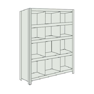 TRUSCO(�g���X�R) �X�`�[�����b�N �y�ʒI �c�d�ؕt W875XD300X1200 3��4�i �l�I�O���[ 43V-35 NG��L��