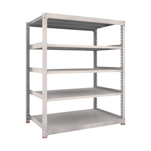 TRUSCO(�g���X�R) �X�`�[�����b�N M5�^���ʒI 1500×471×H1800 5�i �P�� �Ɛk�����x�[�X�t �l�I�O���[ �l�I�O���[ M5-6555SFC NG��L��