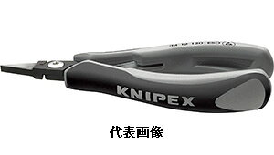 ☆KNIPEX/クニペックス 3412-130ESD 平口 エレクトロニクスプライヤー 輸入 工具