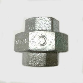 ☆JFE　鋳鉄製 (白)　ユニオン (U)　40A (11/2)　パッキン付き　ねじ込み式管継手