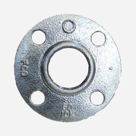 ☆日本継手(旧JFE)　FCD (白)　40A×10K　ねじ込み式フランジ