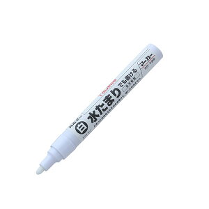 【16本までメール便対応】☆TAJIMA/タジマ ZENM-WHT 全天候マーカー 白 中字・丸芯 建築用すみつけマーカー