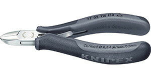 ☆KNIPEX/クニペックス 7702-115ESD  エレクトロニクスニッパー   輸入 工具