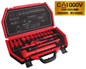 ��Pro-Auto/�X�G�J�Q�c�[���@P-E317F�@9.5 mm 3/8�h DR.�@17PC.�@�≏�H��Z�b�g
