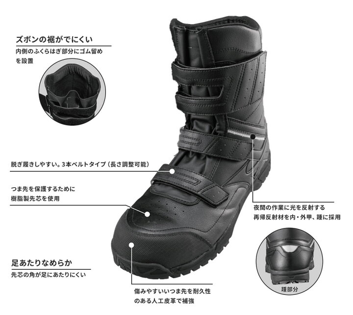 楽天市場】☆ミズノ/MIZUNO 安全靴 F1GA210209 ALMIGHTY BS29H (22.5 