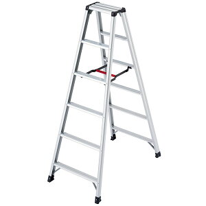 【代引き不可】☆長谷川工業/ハセガワ RZ-18C アルミ合金製専用脚立 脚軽 RZ型 6段 (17758) あしがる