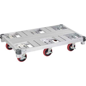 【代引き不可】☆長谷川工業/ハセガワ FC6-1275 アルミ運搬車FC イットン台車 最大荷重1000kg 【車上渡し】