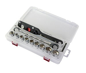 ☆ANEX/アネックス AOA-19S3 オフセットアダプター ラチェットレンチ ソケットセット   コード(1982205)