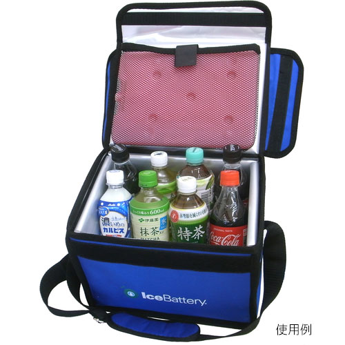 ☆まつうら　154718　保冷バッグ　IceBattery　アイスバッテリー　クールバッグ　横型　保冷剤１枚付き　１０℃水分補給　　　 コード(2067780) | 工具ショップ