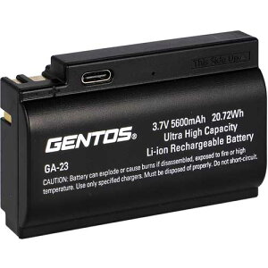 GENTOS/WFgX@GA-23@GV[YwbhCgp[drGA23@3.7V@5,600Ah@@R[h(6966673)