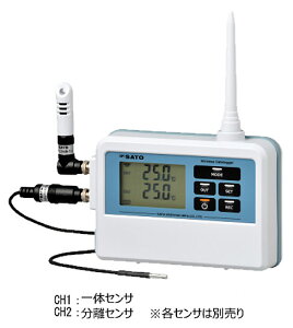 ☆佐藤計量器製作所(SATO) SK-L700R-T 無線温度ロガー子機 (指示計のみ) 温度タイプ (8221-00)