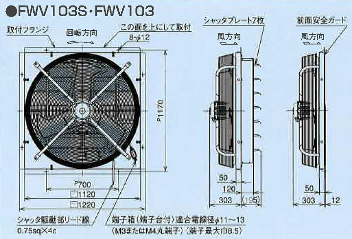 楽天市場】【送料都度見積】☆フルタ電機 FWV103S 200V フルタフォロー 