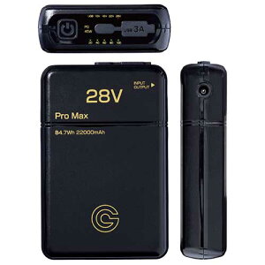 �����M�W���p���@GB428 PD�@GB-POWER 28V�V���[�Y PRO-MAX�@�o�b�e���[�Z�b�g�i�o�b�e���[+�[�d�P�[�u���j�@PD�o�̓|�[�g���ځ@2025�N���f��