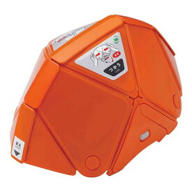 ☆ミドリ安全　TSC-10N-Flatmet2　折りたたみ防災ヘルメット フラットメット2 オレンジ　【防災】　（4-4706-02）