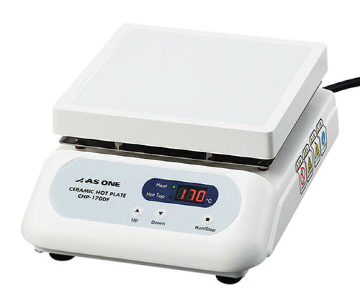 楽天市場】☆アズワン CHP-170DF セラミックホットプレート （デジタル 