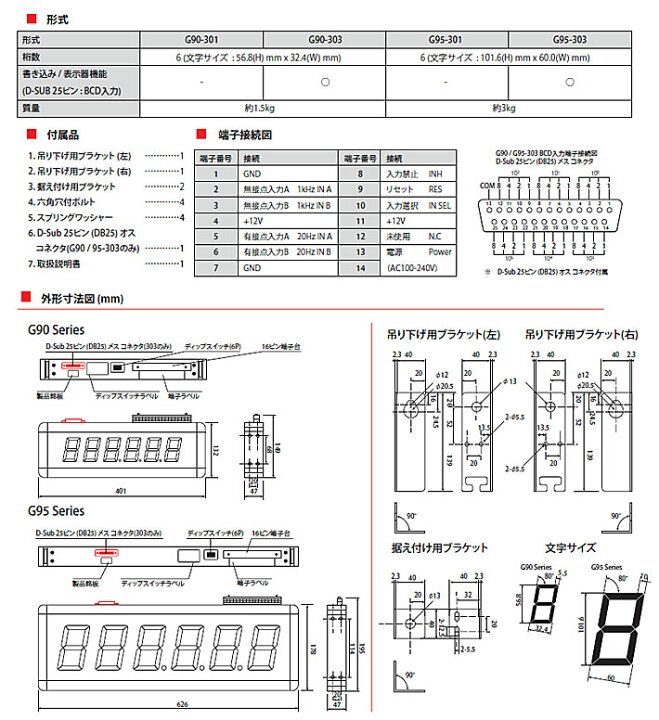 最大53 Offクーポン ライン精機 大型表示カウンタ G95 301 Riosmauricio Com