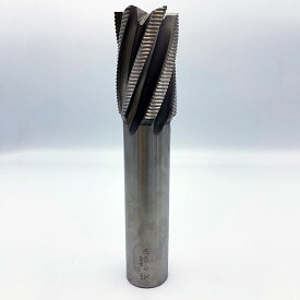 ☆再研磨品　ラフィングエンドミル　刃径約φ40　6枚刃　ハイス鋼　シャンクφ32　刃長約60mm　【返品交換不可】