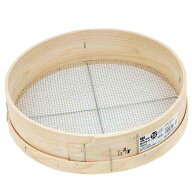 ☆千吉　木製砂フルイ（丸型）35cm　5.0MM　　藤原産業