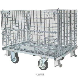 【法人向け】☆サンキン　SC-2S　メッシュパレット　150mmキャスター付　900×650×780　最大積載量500kg　【代引き不可】【車上渡し】