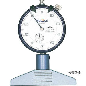☆テクロック DM-210 ダイヤルデプスゲージ 測定範囲0〜10mm