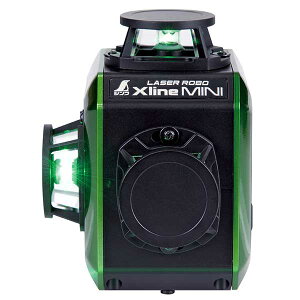 【代引き不可】☆シンワ 71630 レーザーロボ X line MINI グリーンフルライン・地墨クロス 墨出し器
