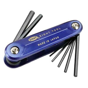 ☆SK11 SFHW07M EIGHT ナイフ型六角棒レンチ 7本組 ミリサイズ 1.5・2・2.5・3・4・5・6mm  藤原産業