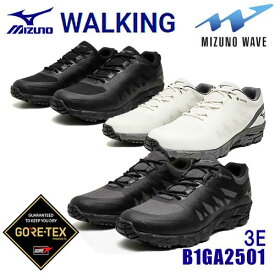 ☆ミズノ/MIZUNO　B1GA2501　WALKING　ウエーブガゼル3 GTX　(22.5〜28.0cm)　ウォーキング　ゴアテックス