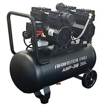 楽天市場】エアーコンプレッサー 100v 3馬力 39．5l 17－6018の通販