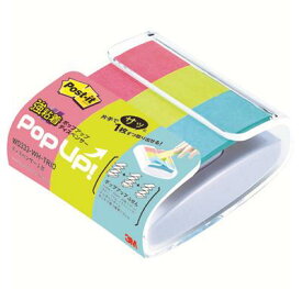 ☆3M／スリーエム　WD333-WH-TRIO　ポスト・イット　ポップアップノート　強粘着　ディスペンサー付（トリオ）　　コード(1163260)