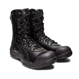 ☆アシックス/ASICS　1273A061.001　ウィンジョブ　CP405　ブラック×ブラック　ファスナータイプ　(22.5cm〜31.0cm)　作業靴　安全靴　半長靴