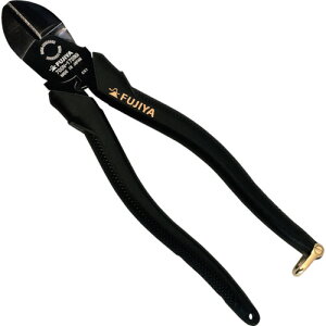 【NEW】☆FUJIYA/フジ矢700N-175BG偏芯強力ニッパ(黒金・圧着機能付)175mm(黒金)Black×Gold【RCP】